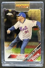Current marketplace image for 2016 Topps Chrome #1 Jimmy Kimmel First Pitch Superfractor 1/1