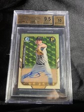 Marketplace image: Tyler Glasnow Superfractor Auto 1/1 Rare -2015 Bowmans ChromeFarm,s Finest Mini