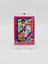 Marketplace image: 2025 Topps Chrome Sapphire Shota Imanaga PADPARADSCHA 1/1 SSP Pink Papa Cubs 🏆