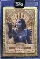 Marketplace image: 2025 Topps Chrome Disney Superfractor 1/1 Snow White 🔥 🔥
