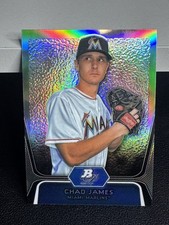 Current marketplace image for 2012 Bowman #BPP88 Chad James Prospects Superfractors Superfractor