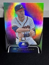 Current marketplace image for 2012 Bowman #BPP17 Joe Terdoslavich Prospects Superfractors Superfractor