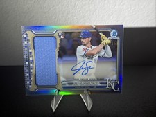 Marketplace image: JAC CAGLIANONE 2026 BOWMAN CHROME RPA ROOKIE PATCH AUTO /150 Superfractor ERROR