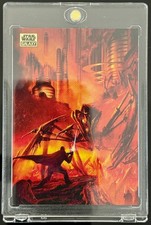 Current marketplace image for 2024 Topps Chrome #54 On Mustafar SuperFractor Superfractor 1/1