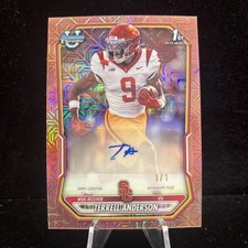 Marketplace image: 2026 1st Bowman Chrome Terrell Anderson ROSE GOLD AUTO 1/1 BCP-102 🌹