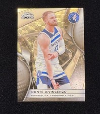 Marketplace image: DONTE DIVINCENZO   TOPPS CHROME BLACK  2025-26 SUPERFRACTOR   1/1   #12  WOLVES