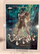Current marketplace image for 2026 Topps Chrome #UH-34 Bryant RC Utopia Highlights Superfractor 1/1
