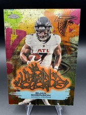 Marketplace image: 2025 Topps Chrome Bijan Robinson Superfractor 1/1 Urban Legends UL-14 Atl Falcon