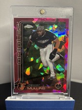 Marketplace image: 2025 Topps Chrome Sapphire Cedric Mullins 1/1 Padparadscha SUPERFRACTOR SSP