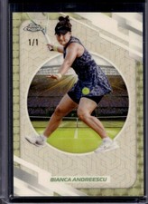 Marketplace image: 2026 Topps Chrome Bianca Andreescu SuperFractor #1/1