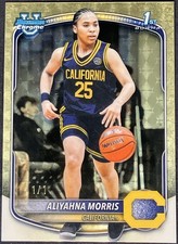 Marketplace image: 2025 Bowman University Chrome Aliyahna Morris Superfractor 1/1 1st #BCP-76 SSP