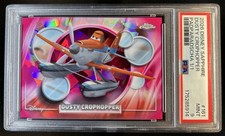 Marketplace image: 2026 Topps Chrome Sapphire Disney Dusty Crophopper Padparadscha #1/1 PSA 9
