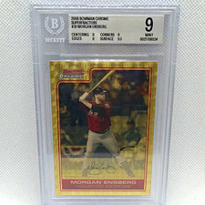 Marketplace image: Bowman 2006 Bowman Chrome Superfractor Morgan Ensberg Astros Auto #39 BGS 9… 1/1