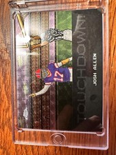 Marketplace image: 2025 Topps Chrome Josh Allen Tecmo Superfractor 1/1 Unstamped Error