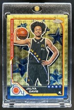 Current marketplace image for 2025 Topps Chrome #1 McDonald's All-American Jaliya Davis Superfractor 1/1