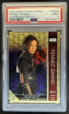 Current marketplace image for 2023 Topps Finest #1 Star Wars Fennec Shand Superfractor 1/1