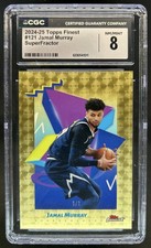 Current marketplace image for 2024 Topps Finest #1 Jamal Murray Uncommon Refractor Superfractor 1/1