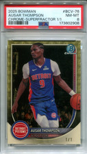 Current marketplace image for 2025 Bowman Chrome #BCV-76 Ausar Thompson Superfractor 1/1