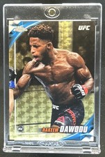 Current marketplace image for 2019 Topps Chrome #1 UFC Hakeem Dawodu Knockout Superfractor 1/1