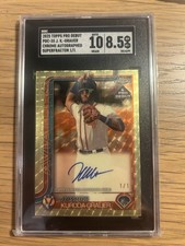 Marketplace image: 2025 Topps Pro Debut 1/1 Superfractor Joshua Kuroda Grauer 1 of 1 Auto SGC 8.5
