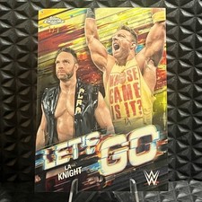 Marketplace image: 2026 Topps Chrome WWE LA KNIGHT *1/1* SUPERFRACTOR Let’s Go! SSP #LG-2 CASE HIT