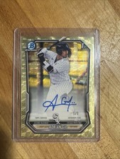 Marketplace image: 2026 Bowman Chrome Adrian Gil  Auto SUPER Fractor 1st Prospect White Sox 1/1