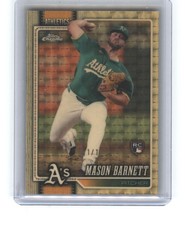 Marketplace image: 2026 Topps Chrome SuperFractors Mason Barnett #/1 RC