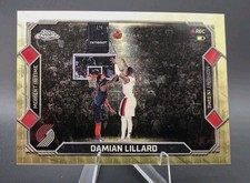 Marketplace image: 2025-26 Topps Chromes Update Moment in Time Damian Lillard Superfractor 1/1