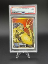 Marketplace image: 2024 Marvel Masterpiece 92 Platinum Gold PMG Mojo 1/1 Superfractor