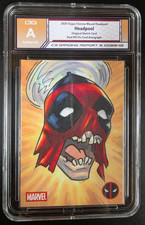 Marketplace image: 2025 Topps Chrome Deadpool Headpool Paul Hill Original Sketch Auto 1/1 C3