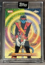 Marketplace image: 2026 Topps Mint Marvel Nightcrawler Superfractor Cerebro # 1/1