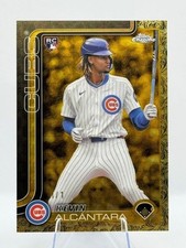 Marketplace image: 2025 Topps Gilded Kevin Alcantara 1/1 Rookie Superfractor #183 RC Cubs