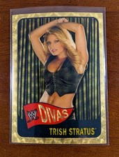 Marketplace image: 2006 Topps Chrome WWE Heritage Superfractor Trish Stratus (Missing Serial #) #60