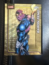 Marketplace image: 2026 Topps Chrome Marvel Comics BARON ZEMO Chrome Superfractor 1/1 #9