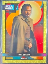 Marketplace image: Topps Finest Star Wars Bail Organa Superfractor 1/1