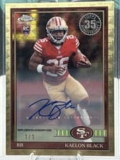 Marketplace image: 2026 Topps - Kaelon Black Silver Pack Autograph #91TRC-33 Superfractor 1/1 (RC)