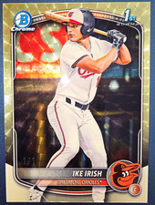 Marketplace image: Topps 2025 Bowman Draft Chrome Ike Irish BDC-16 Superfractor 1/1 Bowman 1st