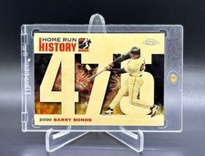 Marketplace image: 2006 Barry Bonds Topps Chrome  Home Run History Superfractor 1/1