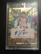 Marketplace image: 2023 Topps Chrome MLS Brian Gutierrez Prized Footballers Auto  RC 1/1 Super