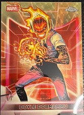 Current marketplace image for 2026 Topps Chrome #173 Doyle Dormammu Superfractor Superfractor 1/1