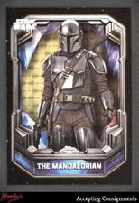Current marketplace image for 2026 Topps Chrome #21 The Mandalorian Superfractor 1/1