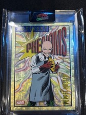 Marketplace image: Topps 2025 Marvel Fantasic Four Finest Phenoms Puppet Master 1/1 Superfractor