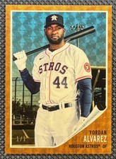 Marketplace image: 2024 Topps Chrome Lids Mitchell & Ness Yordan Alvarez 1/1 Superfractor SP SSP