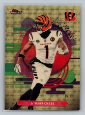 Marketplace image: 2025 Topps Finest JA'MARR CHASE #162 NM Uncommon Superfractor 1/1 Bengals
