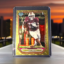 Marketplace image: 2026 Topps Bowman Chrome U Bill Davis 1st Bowman Superfractor BCP-77