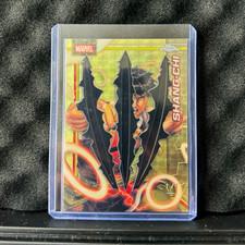 Marketplace image: 2026 Topps Chrome Marvel Shang-Chi Claw Superfractor 1/1
