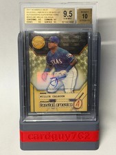 Current marketplace image for 2017 Bowman #BADL-WC Willie Calhoun Dean’s List Superfractor