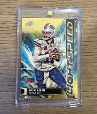 Marketplace image: 2025 Topps Chrome Josh Allen Light Speed Superfractor 1/1 Bills