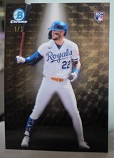 Marketplace image: Carter Jensen 2026 Bowman Chrome Spotlights Superfractor 1/1 RC Kansas City