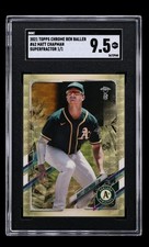 Current marketplace image for 2021 Topps Chrome Ben Baller #62 Matt Chapman Superfractor 1/1